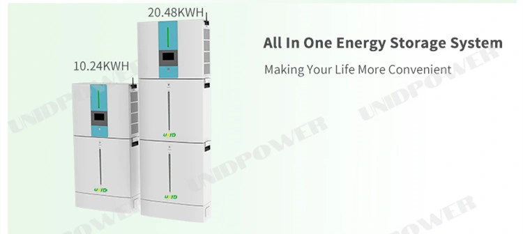 Unid 20kwh Modern Portable Battery Connector All in One Lihium Ion Batteries for OEM