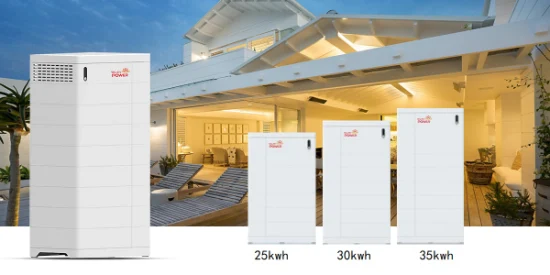 8kw 인버터를 갖춘 고전압 태양전지 시스템 Aio Ess 25kw 리튬 배터리